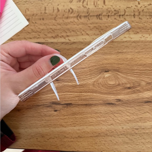 PopSocket Iridescent Checkered Phone Case - Picture 2 of 4